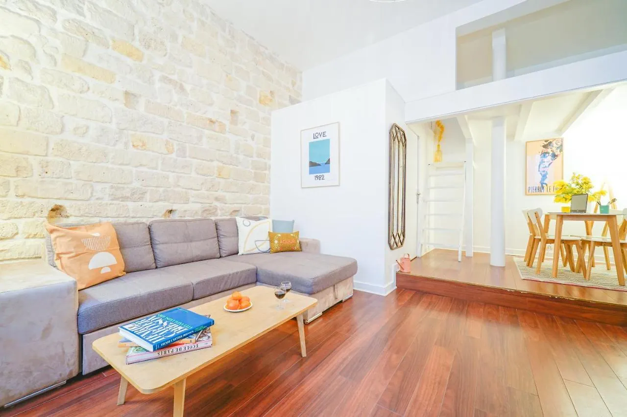 Happy - Bastille Garden Loft Daire Paris